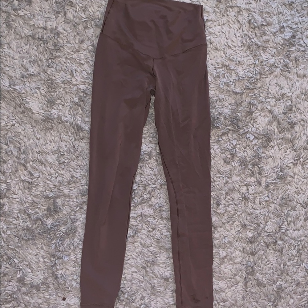 Aerie High Waisted Brown Play Leggings